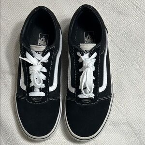 Vans Classic Black and White Low-Tops
